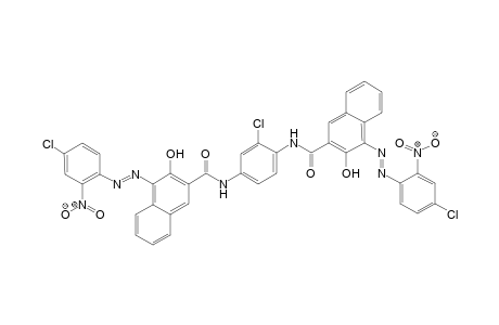 4-Chloro-2-nitroaniline -> n,n'-(2-chloro-1,4-phenylene)-bis(3-hydroxy-2-naphthamide)