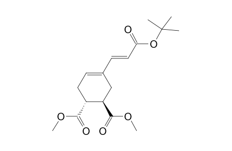 Dimethyl 4-[(E)-2-tert-butoxycarbonylethen-1-yl]cyclohex-4-ene trans-1,2-dicarboxylate