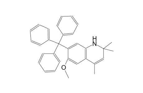 6-methoxy-2,2,4-trimethyl-7-trityl-1,2-dihydroquinoline