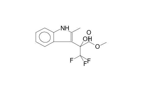 2-METHYL-3-(1-METHOXYCARBONYL-2,2,2-TRIFLUOROETHYL)INDOLE