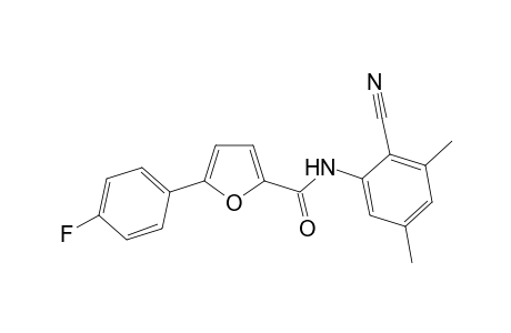 Furan-2-carboxylic acid, 5-(4-fluorophenyl)-, (2-cyano-3,5-dimethylphenyl)amide