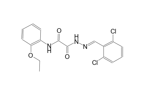 acetic acid, [(2-ethoxyphenyl)amino]oxo-, 2-[(E)-(2,6-dichlorophenyl)methylidene]hydrazide