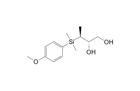 (2S,3S)-3-(p-Methoxyphenyl)dimethylsilyl-1,2-butanediol