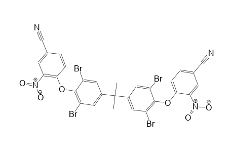 4-(2,6-dibromo-4-{1-[3,5-dibromo-4-(4-cyano-2-nitrophenoxy)phenyl]-1-methylethyl}phenoxy)-3-nitrobenzonitrile