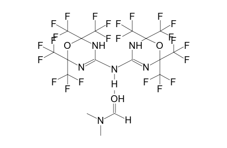 N,N-BIS[2,2,6,6-TETRAKIS(TRIFLUOROMETHYL)-2,3-DIHYDRO-1,3,5-OXADIAZIN-4-YL]AMINE DIMETHYLFORMAMIDE ADDUCT