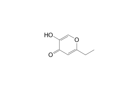 2-Ethyl-5-hydroxy-4-pyranone