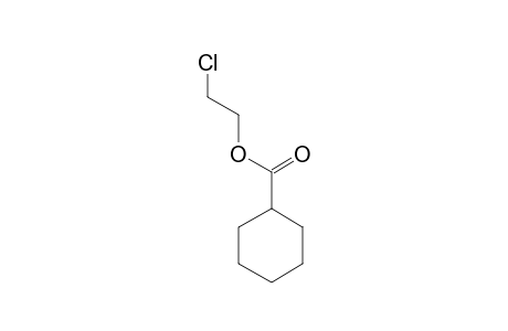 Cyclohexanecarboxylic acid, 2-chloroethyl ester