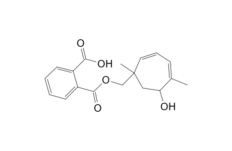 1,2-Benzenedicarboxylic acid, mono[(6-hydroxy-1,5-dimethyl-2,4-cycloheptadien-1-yl)methyl]ester