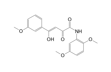 (3Z)-N-(2,5-dimethoxyphenyl)-4-hydroxy-4-(3-methoxyphenyl)-2-oxo-3-butenamide