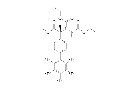 Diethyl (R)-1-(1-methoxy-1-oxo-2-(2',3',4',5',6'-pentadeuteriobiphenyl-4-yl)propan-2-yl)hydrazine-1,2-dicarboxylate