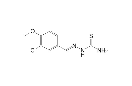 3-chloro-4-methoxybenzaldehyde thiosemicarbazone