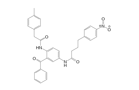 N-[3-Benzoyl-4-[(4-methylphenyl)acetylamino]phenyl]-4-(4-nitrophenyl)-butyric Acid Amide