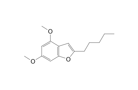 4,6-Dimethoxy-2-pentylbenzo[b]furan