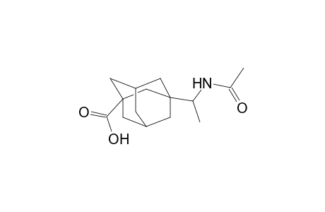 3-[1-(acetylamino)ethyl]-1-adamantanecarboxylic acid