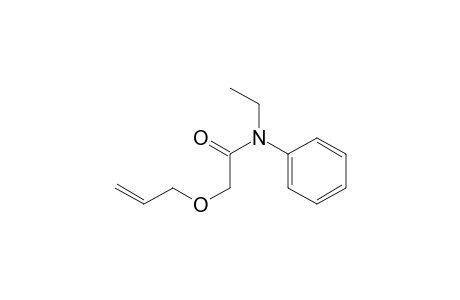 Acetamide, N-ethyl-N-[2-(2-propenyloxy)phenyl]-