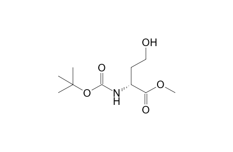 (2R)-2-(tert-butoxycarbonylamino)-4-hydroxy-butyric acid methyl ester