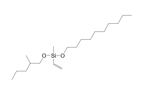 Silane, methylvinyl(2-methylpentyloxy)decyloxy-