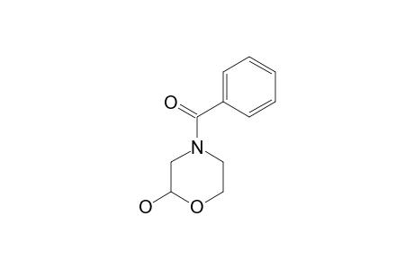 4-BENZOYL-2-HYDROXY-1-OXA-4-AZA-CYCLOHEXANE