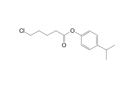 5-Clorovaleric acid, 4-isopropylphenyl ester