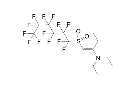 Diethyl-{2-methyl-1-[1-(tridecafluorohexane-1-sulfonyl)-meth-(E)-ylidene]-propyl}-amine