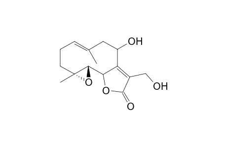 8,13-dihydroxy-4,5-epoxygermacra-1(10),7(11)-dien-12,6-olide