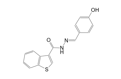 N'-[(E)-(4-hydroxyphenyl)methylidene]-1-benzothiophene-3-carbohydrazide