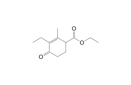 4-Carbethoxy-2-ethyl-3-methyl-2-cyclo-hexen-1-one