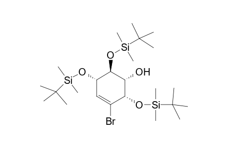 (1S,2S,5S,6R)-3-Bromo-2,5,6-tris-[(1,1-dimethylethyl)dimethylsiloxy)-3-cyclohexen-1-ol