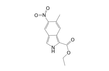 6-Methyl-5-nitro-2H-isoindole-1-carboxylic acid ethyl ester