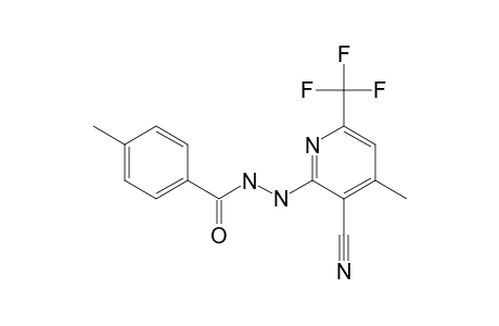 N'-[3-cyano-4-methyl-6-(trifluoromethyl)pyridin-2-yl]-4-methylbenzohydrazide