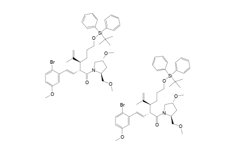 #13H;ANTI-(2S,3S)-2-[(E)-2-(2-BROMO-5-METHOXYPHENYL)-ETHENYL]-3-(3-TERT.-BUTYLDIPHENYLSILYLOXYPROPYL)-1-[(2S,4R)-4-METHOXY-2-METHOXYMETHYL-PYRROLIDIN-1-YL]-4-M