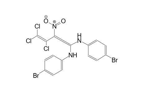 N~1~,N~1~-bis(4-bromophenyl)-3,4,4-trichloro-2-nitro-1,3-butadiene-1,1-diamine