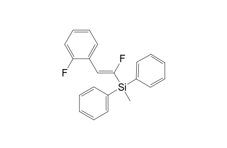 (E)-[1-Fluoro-2-[2'-(fluorophenyl)vinyl]methyldiphenylsilane