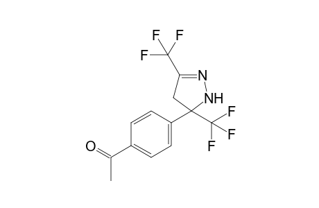 1-(4-(3,5-Bis(trifluoromethyl)-4,5-dihydro-1H-pyrazol-5-yl)phenyl)ethan-1-one