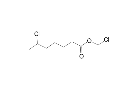 Heptanoic acid, 6-chloro-, chloromethyl ester