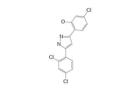 3-(4-CHLORO-2-HYDROXYPHENYL)-5-(2,4-DICHLOROPHENYL)-PYRAZOLE