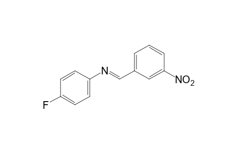 p-fluoro-N-(m-nitrobenzylidene)aniline