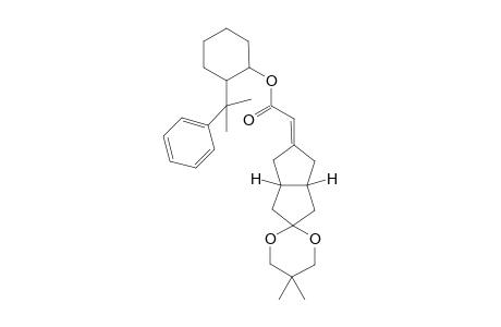 2-(2-phenylpropan-2-yl)cyclohexyl 2-{5,5-dimethyl-hexahydro-1'H-spiro[1,3-dioxane-2,2'-pentalene]-5'-ylidene}acetate