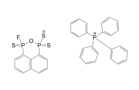 TETRAPHENYLPHOSPHONIUM-3-FLUORONAPHTHO-[1,8-CD]-[1,2,6]-OXADIPHOSPHININE-1(3H)-THIOLATE-1,3-DISULFIDE