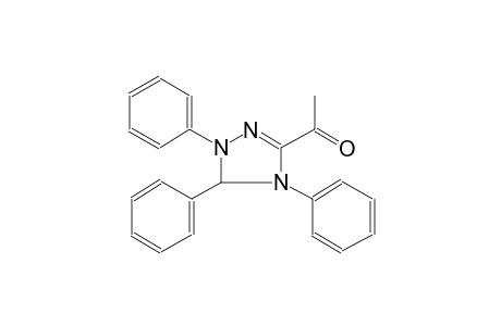 ethanone, 1-(4,5-dihydro-1,4,5-triphenyl-1H-1,2,4-triazol-3-yl)-