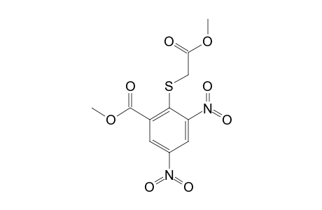 METHYL-2-(METHOXYCARBONYLMETHYLSULFANYL)-3,5-DINITROBENZENECARBOXYLATE