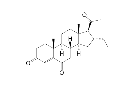 16-ALPHA-ETHYL-6-DEHYDRO-6-OXO-PROGESTERONE