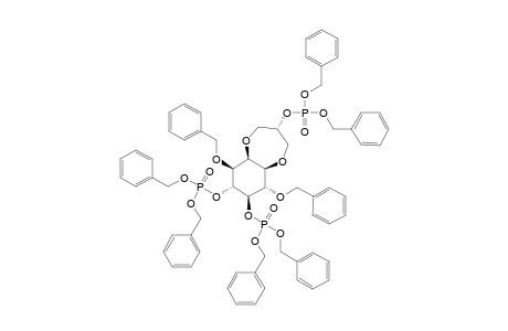 (2'-S)-1-D-3,6-DI-O-BENZYL-4,5-BIS-O-[DI-(BENZYLOXY)-PHOSPHORYL]-1,2-O-[2'-[DI-(BENZYLOXY)-PHOSPHORYLOXY]-PROPANE-1',3'-DIYL]-MYO-INOSITOL