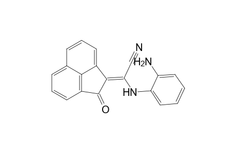 (Z)-2-(2-aminophenylamino)-2-(2-oxoacenaphthylen-1(2H)-ylidene)acetonitril