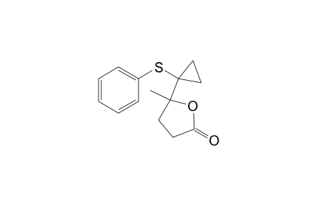 2(3H)-Furanone, dihydro-5-methyl-5-[1-(phenylthio)cyclopropyl]-