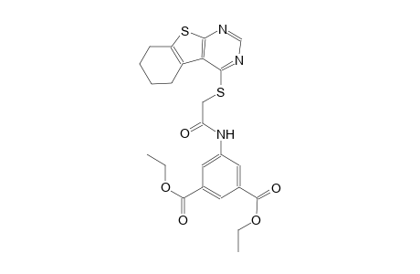 1,3-benzenedicarboxylic acid, 5-[[[(5,6,7,8-tetrahydrobenzo[4,5]thieno[2,3-d]pyrimidin-4-yl)thio]acetyl]amino]-, diethyl ester