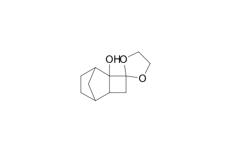 2-Hydroxytricyclo[4.2.1.0(2,5)]nonan-3-one ethylenketal