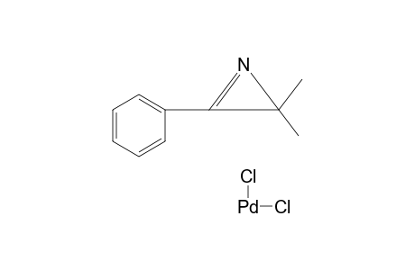 2,2-DIMETHYL-3-PHENYL-2H-AZIRINE, COMPOUND WITH PALLADIUMCHLORIDE (1:1)