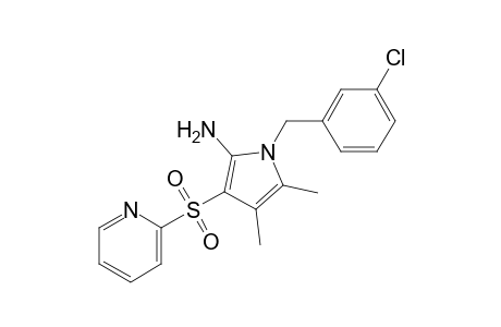 2-{[2-amino-1-(m-chlorobenzyl)-4,5-dimethylpyrrol-3-yl]sulfonyl}pyridine