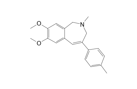 2,3-Dihydro-7,8-dimethoxy-2-methyl-4-(4'-methylphenbyl)-1H-2-benzazepine